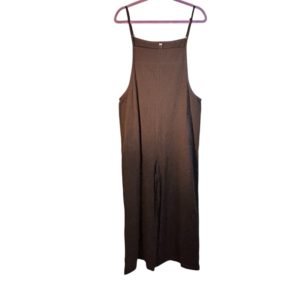 Jumpsuit Olive‎ Green Size Medium 100% Cotton
